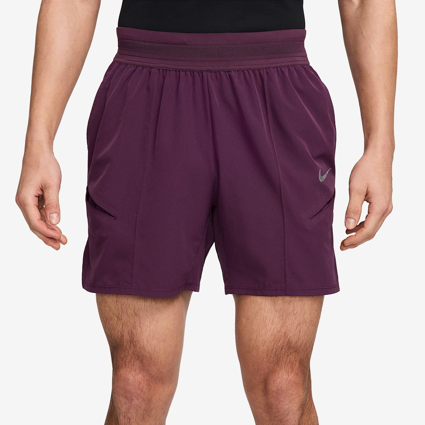 Nike Men's NikeCourt Dri-FIT Slam Short New York - Bordeaux - HM6740-610