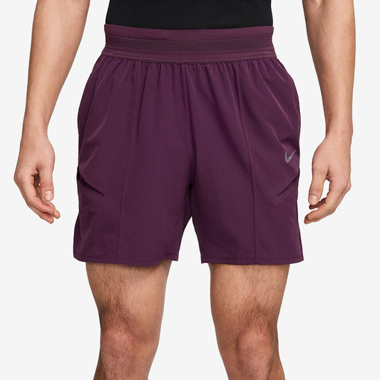 Nike Men's NikeCourt Dri-FIT Slam Short New York - Bordeaux - HM6740-610