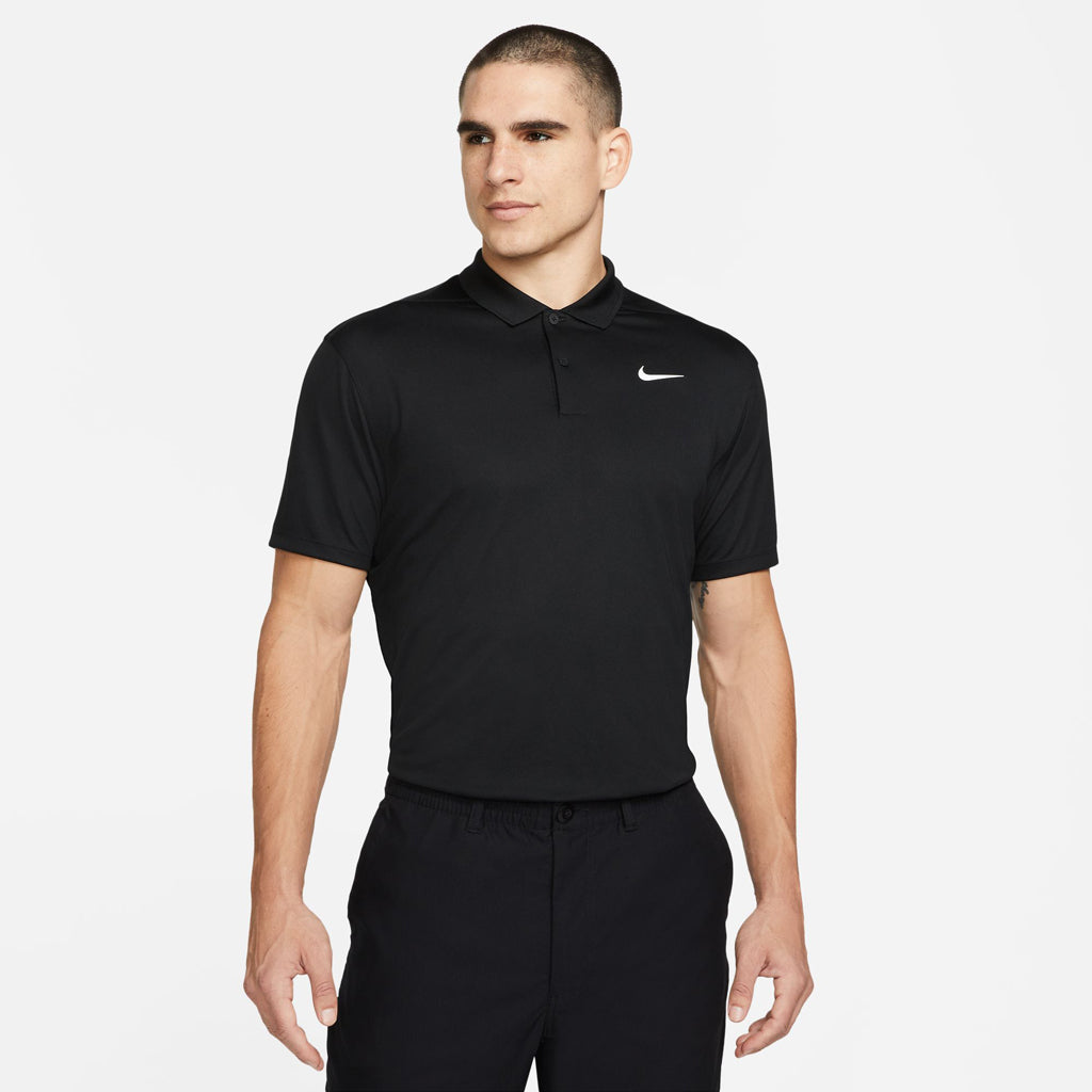 Nike Men's NikeCourt Dri-FIT Polo - Spring 2026 - Black - DD8372-010