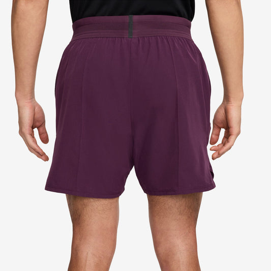 Nike Men's NikeCourt Dri-FIT Slam Short New York - Bordeaux - HM6740-610