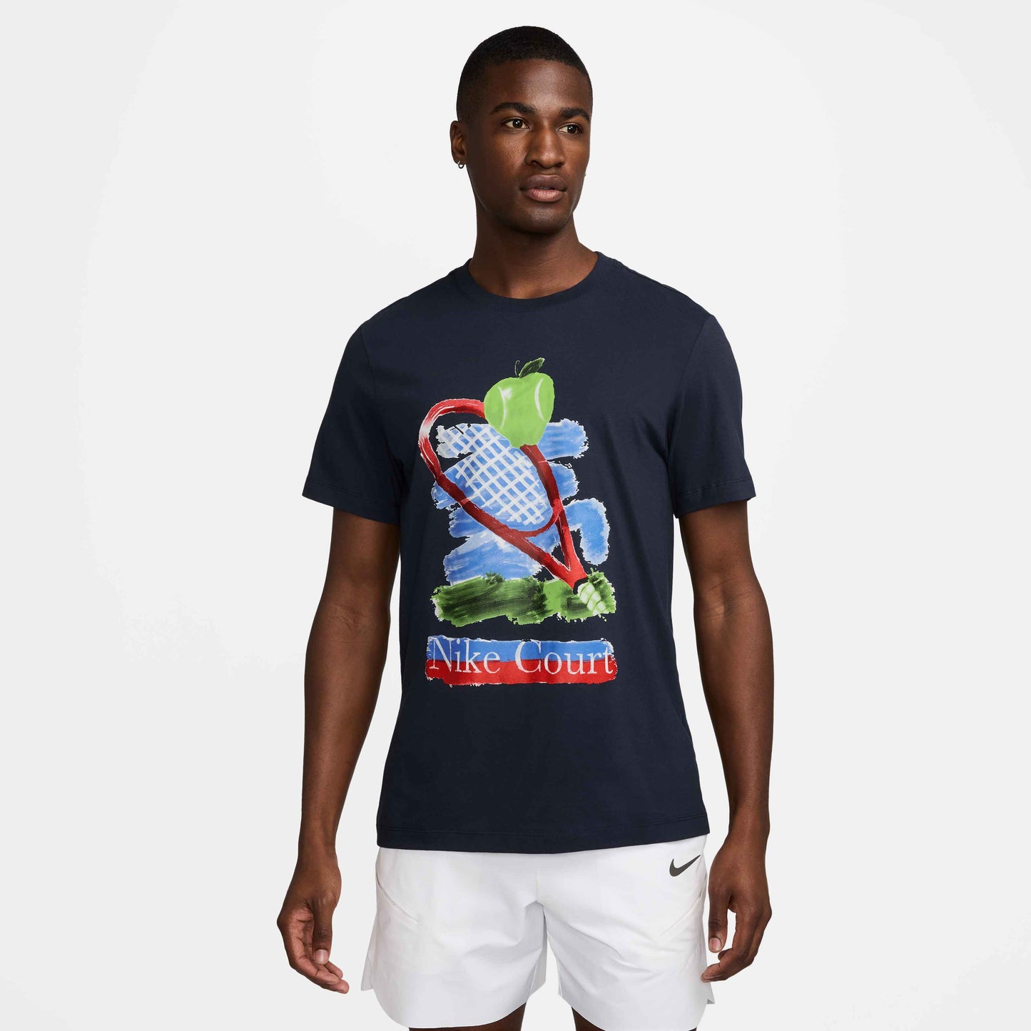 Nike Men's NikeCourt Tee Us Open - Obsidian - HV1713-451
