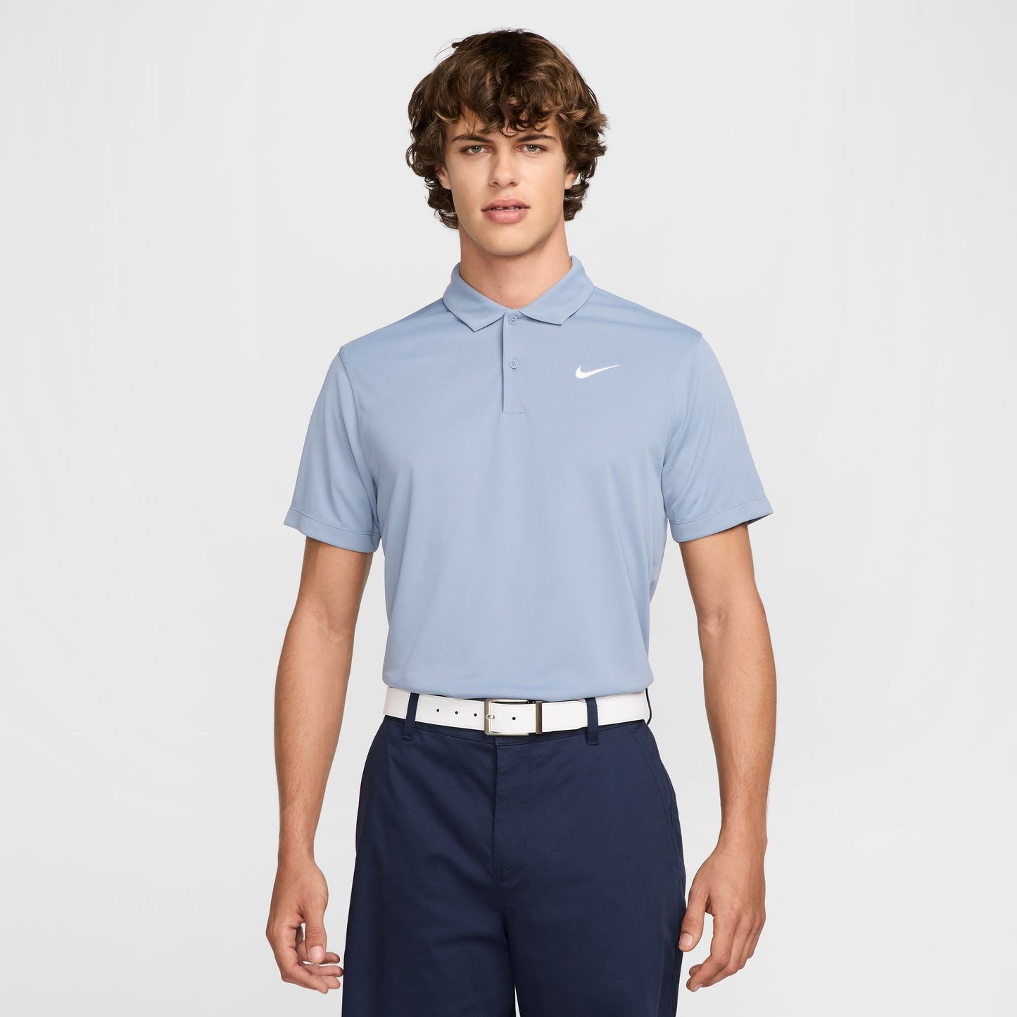 Nike Men's NikeCourt Dri-FIT Polo Solid - Ashen Slate - DH0857-493
