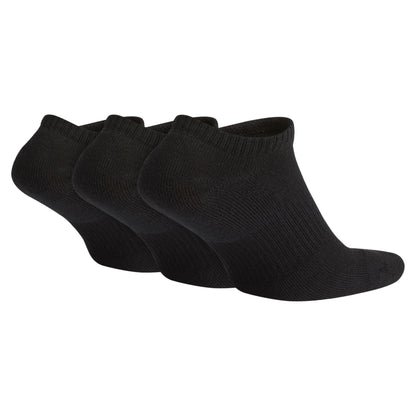 Nike Everyday Plus Cushioned No-Show Socks - Black - SX6889-010