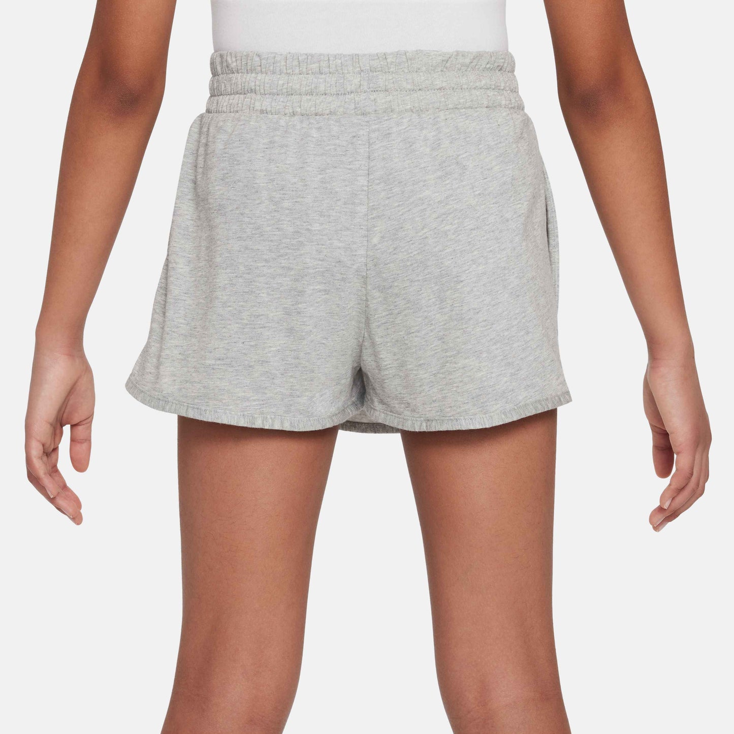 Nike Girl's Dri-FIT Breezy Mid-Rise Skirt - Light Grey - FN9002-063