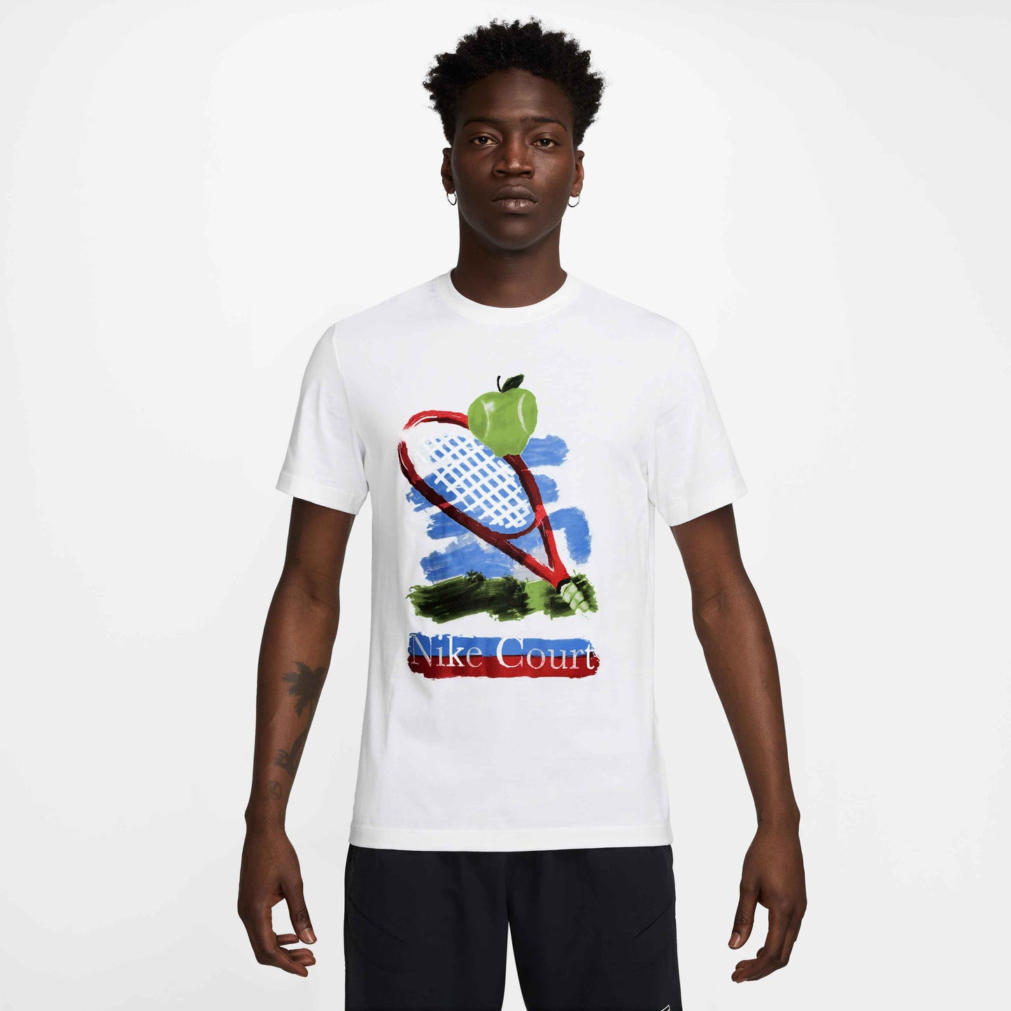 Nike Men's NikeCourt Tee Us Open - White - HV1713-100