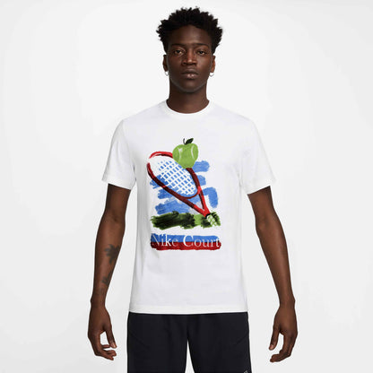 Nike Men's NikeCourt Tee Us Open - White - HV1713-100
