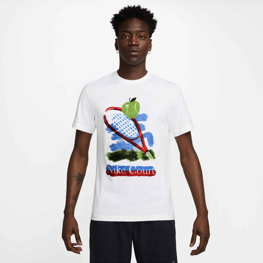 Nike Men's NikeCourt Tee Us Open - White - HV1713-100