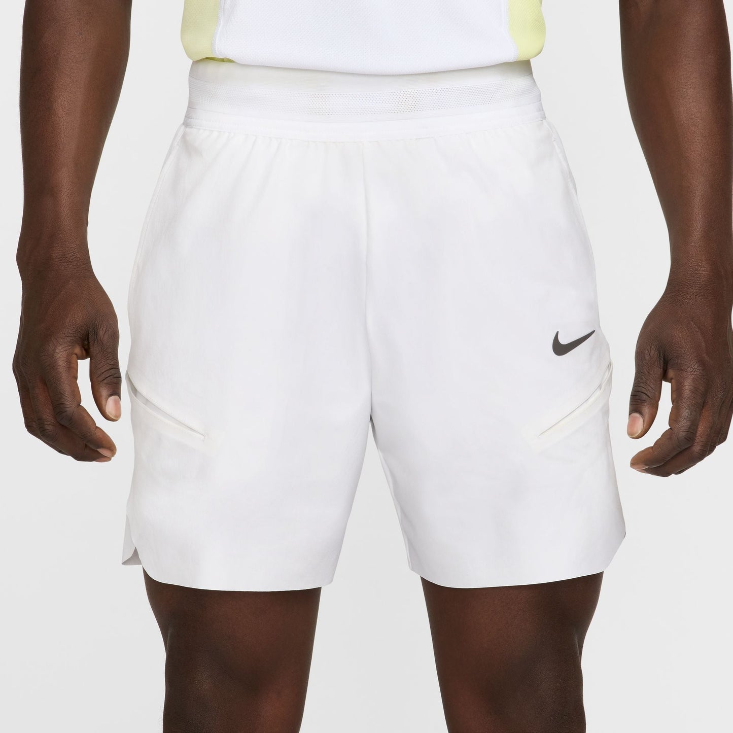 NikeCourt Slam Men's Dri-FIT Tennis Shorts - Spring 2025 - White - FZ6899-100