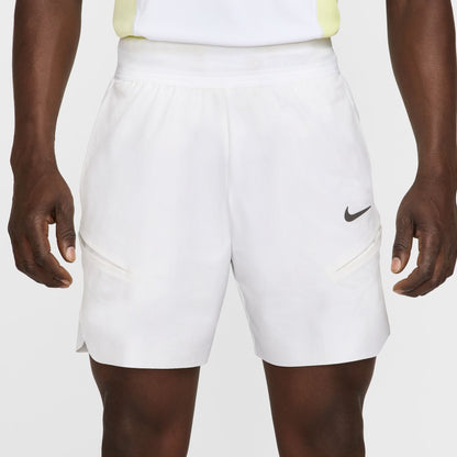 NikeCourt Slam Men's Dri-FIT Tennis Shorts - Spring 2025 - White - FZ6899-100