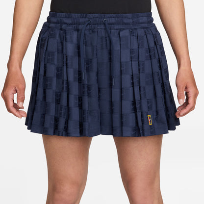 Nike Women's NikeCourt Dri-FIT High-Waisted Short - Midnight Navy - IB0769-410