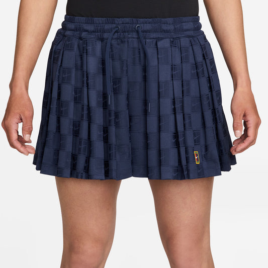 Nike Women's NikeCourt Dri-FIT High-Waisted Short - Midnight Navy - IB0769-410