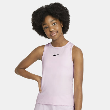 Nike Girl's NikeCourt Dri-FIT Victory Tank - Regal Pink - CV7573-695