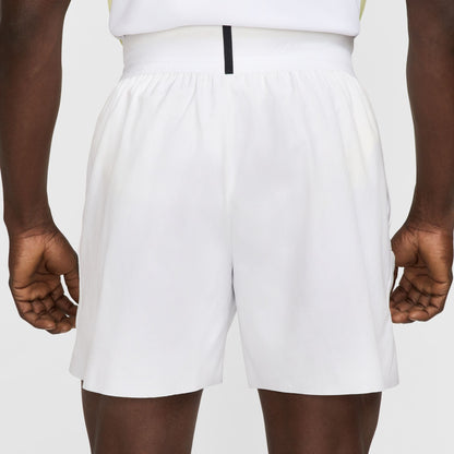 NikeCourt Slam Men's Dri-FIT Tennis Shorts - Spring 2025 - White - FZ6899-100