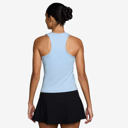 NikeCourt Advantage Women's Dri-FIT Tennis Tank Top - Celestine Blue - FZ6657-441