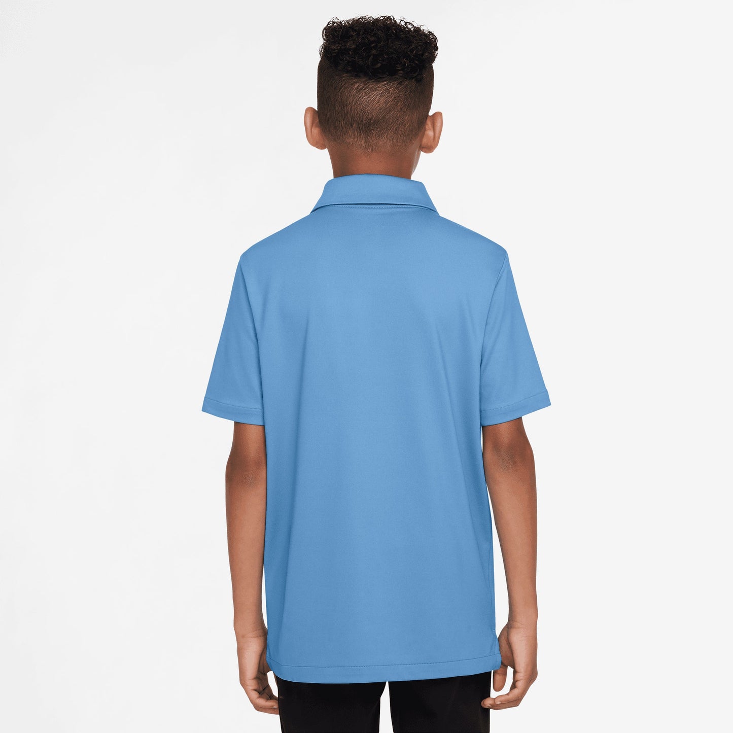 Nike Boy's Dri-FIT Tour Polo Solid - Blue - FV0299-489