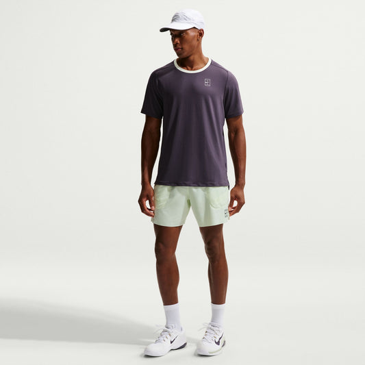 Nike Men's NikeCourt Dri-FIT Advantage 6in Short - Volt - FZ6913-709
