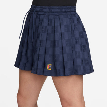 Nike Women's NikeCourt Dri-FIT High-Waisted Short - Midnight Navy - IB0769-410