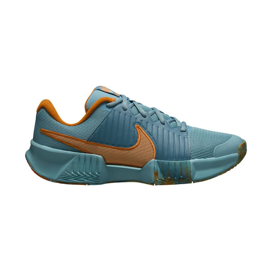 Nike Men's Hard Court Nike Zoom Challenge Pickleball Shoes - Denim / Copper - FQ4154-400