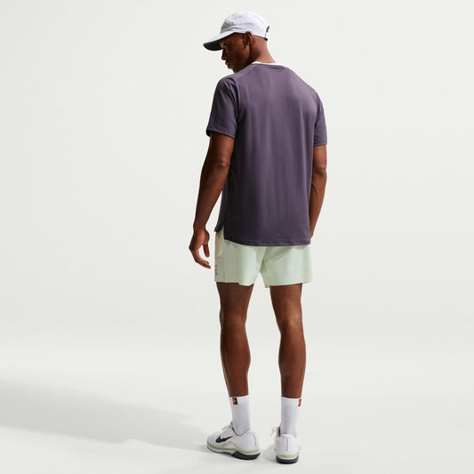 Nike Men's NikeCourt Dri-FIT Advantage 6in Short - Volt - FZ6913-709