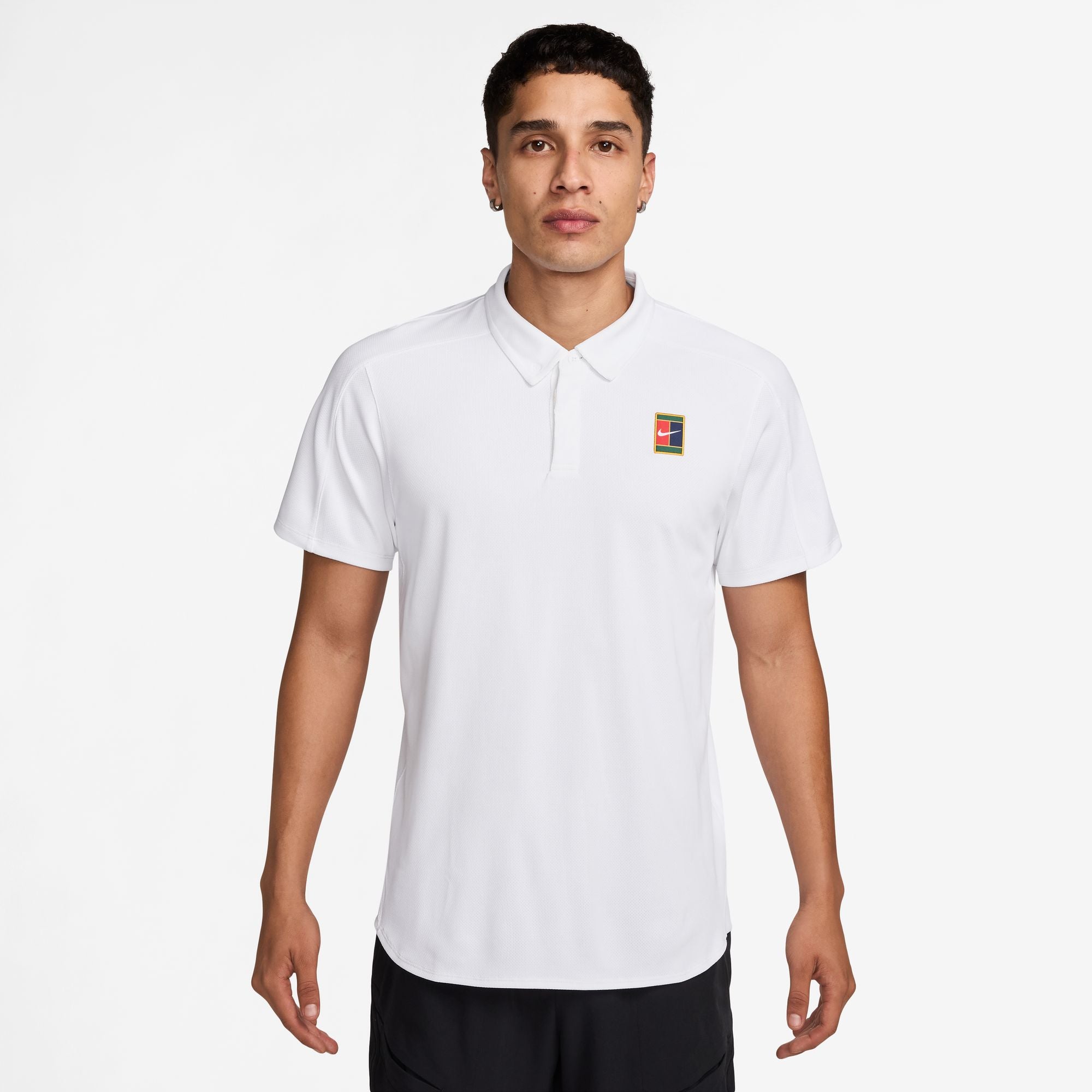 Nike Men's NikeCourt Dri-FIT Advantage Slam Polo - White - FZ6941