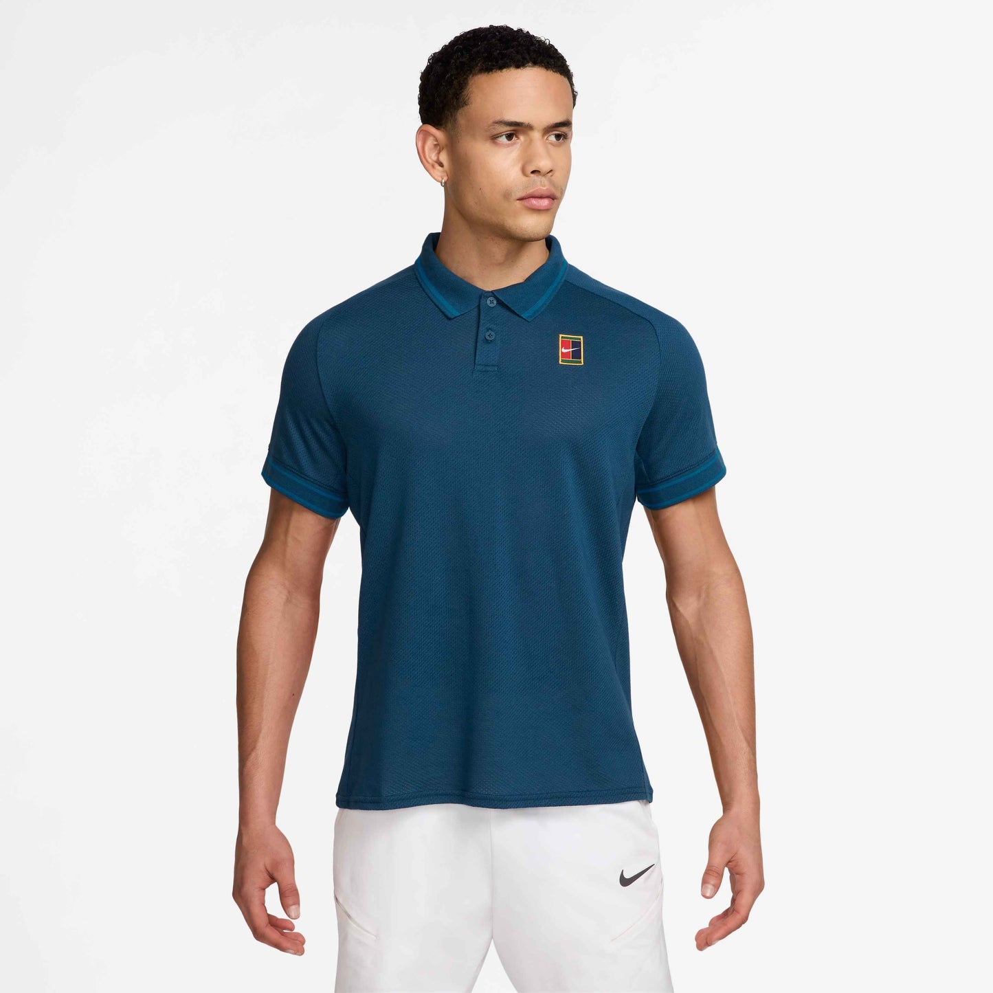 NikeCourt Heritage Men's Tennis Polo - Blue Force - FQ2101-415