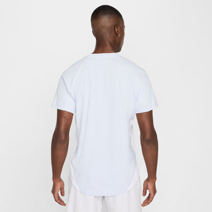 Nike Men's NikeCourt Dri-FIT Advantage Slam Top - Spring 2025 - Football Grey White Medium Ash - FZ6857-085