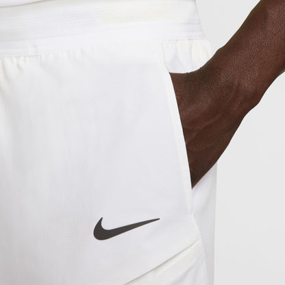 NikeCourt Slam Men's Dri-FIT Tennis Shorts - Spring 2025 - White - FZ6899-100