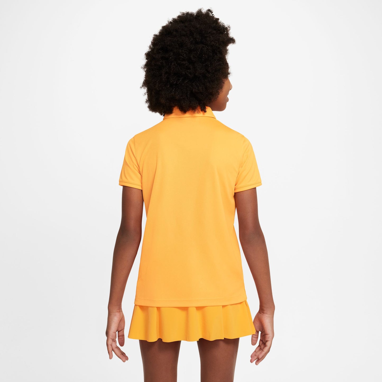 Nike Girl's Dri-FIT Victory Short Sleeve Solid Polo