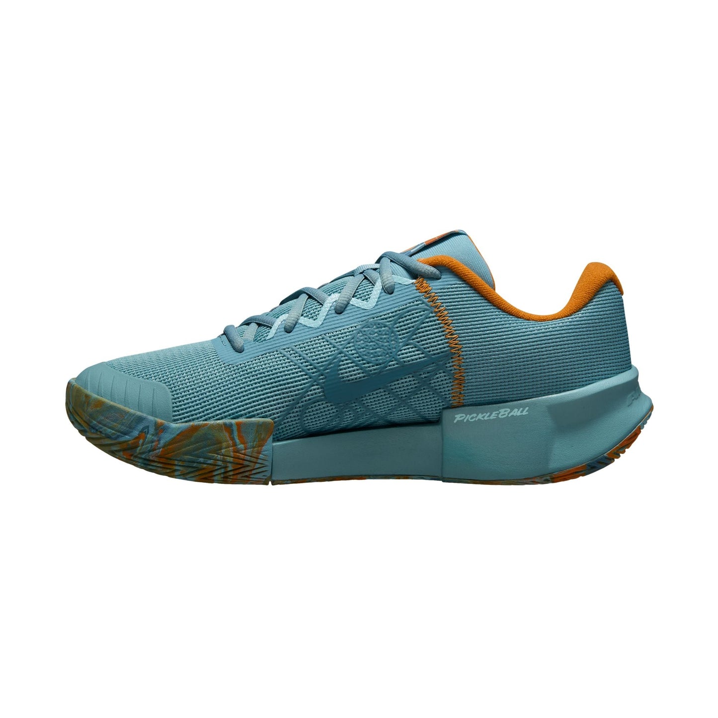 Nike Men's Hard Court Nike Zoom Challenge Pickleball Shoes - Denim / Copper - FQ4154-400