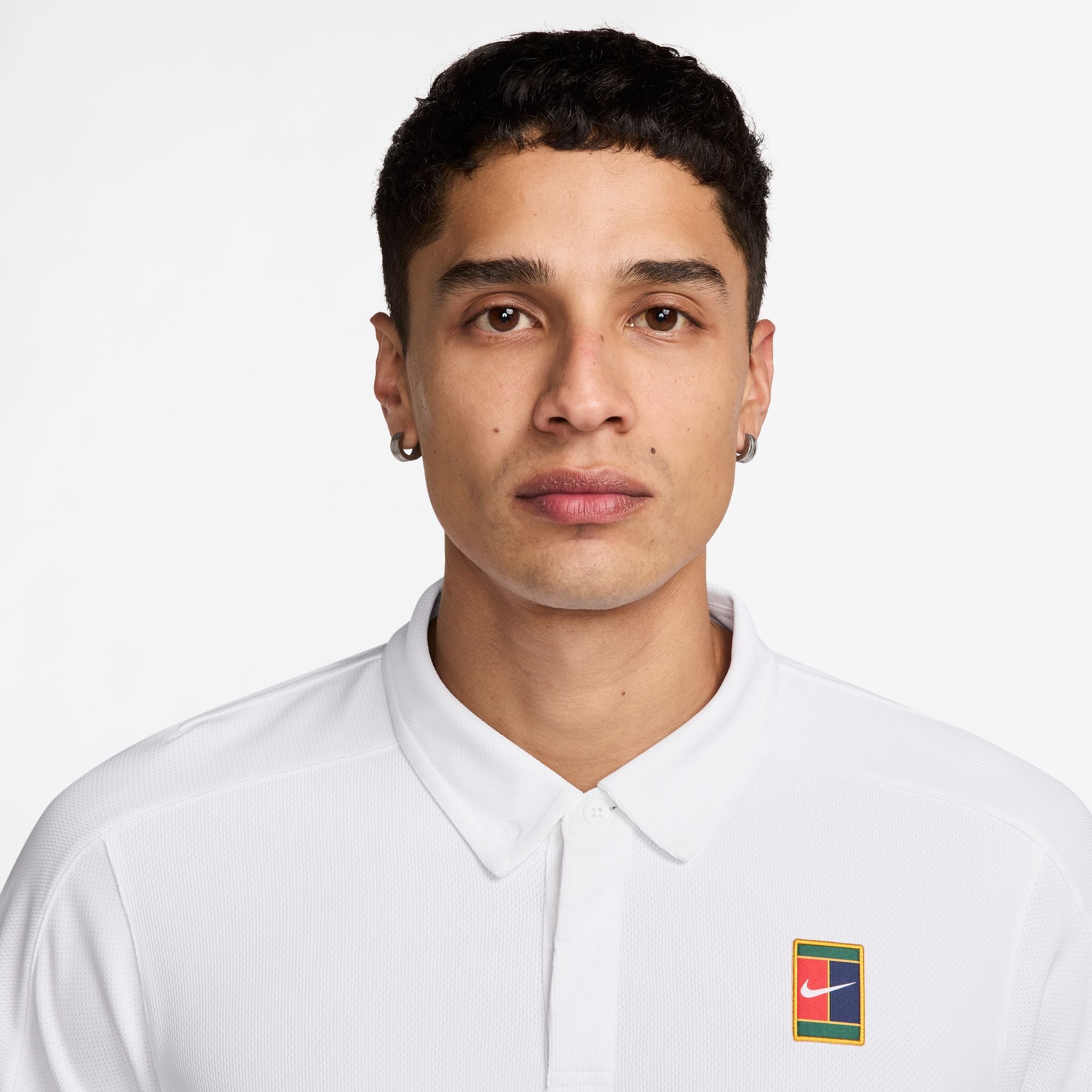 Nike Men's NikeCourt Dri-FIT Advantage Slam Polo - White - FZ6941