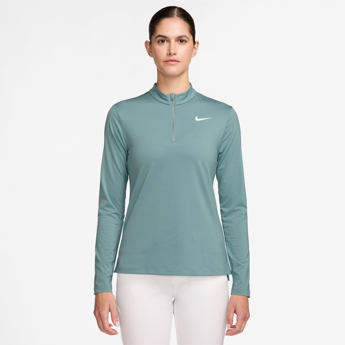 Nike Women's Dri-FIT Victory Half Zip Top - Cannon Blue - HF6586-017