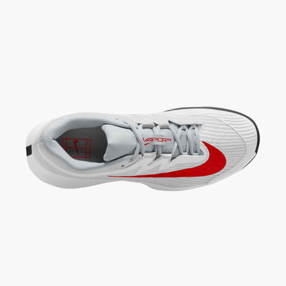 Nike Men's Hard Court Nike Vapor Pro 3 - White/Crimson - FZ2161-109