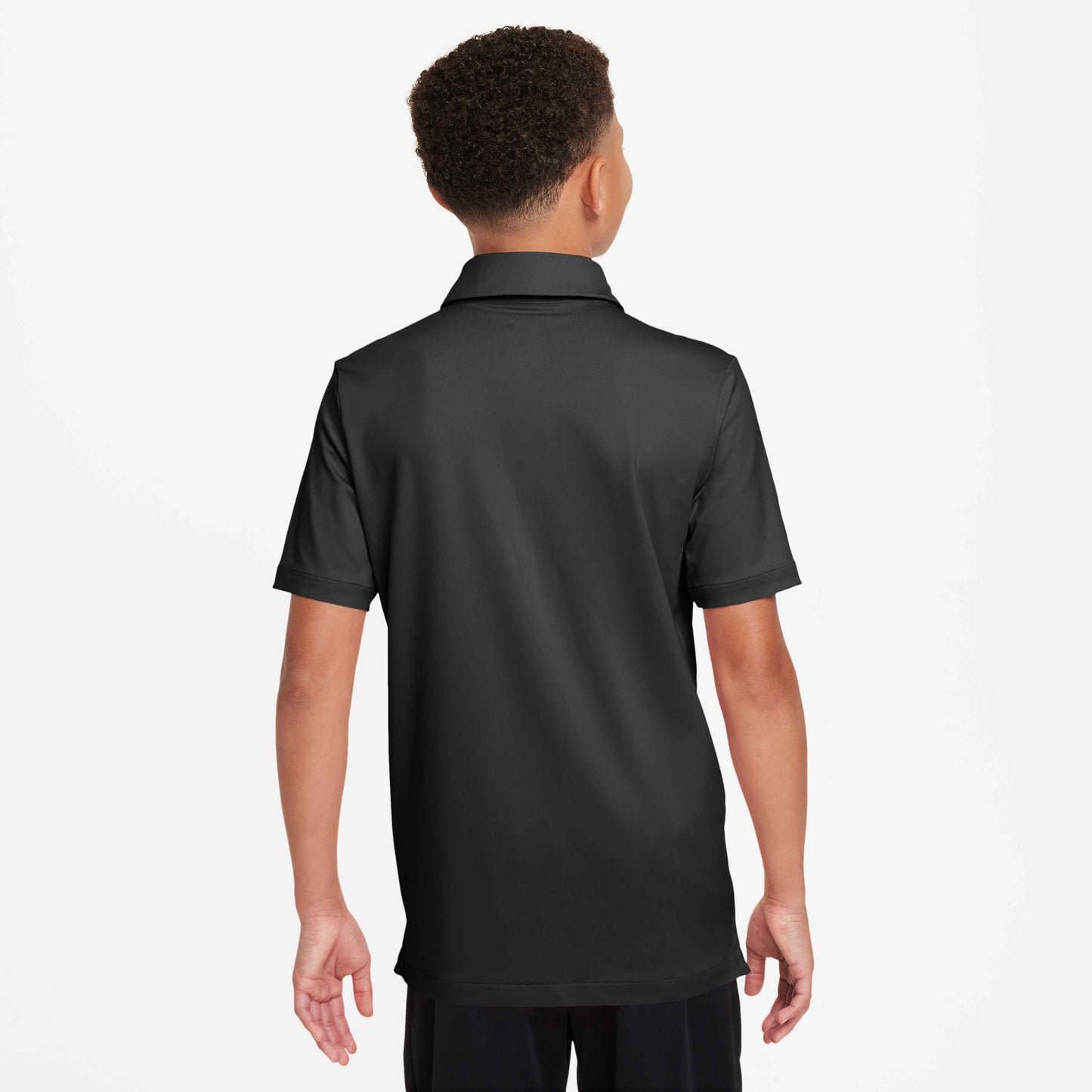 Nike Boy's Dri-FIT Tour Polo Solid - Black - FV0299-010