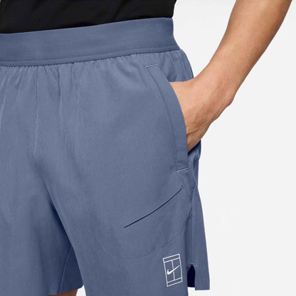 Nike Men's NikeCourt Dri-FIT Advantage 6in Short - World Indigo - FZ6913-499