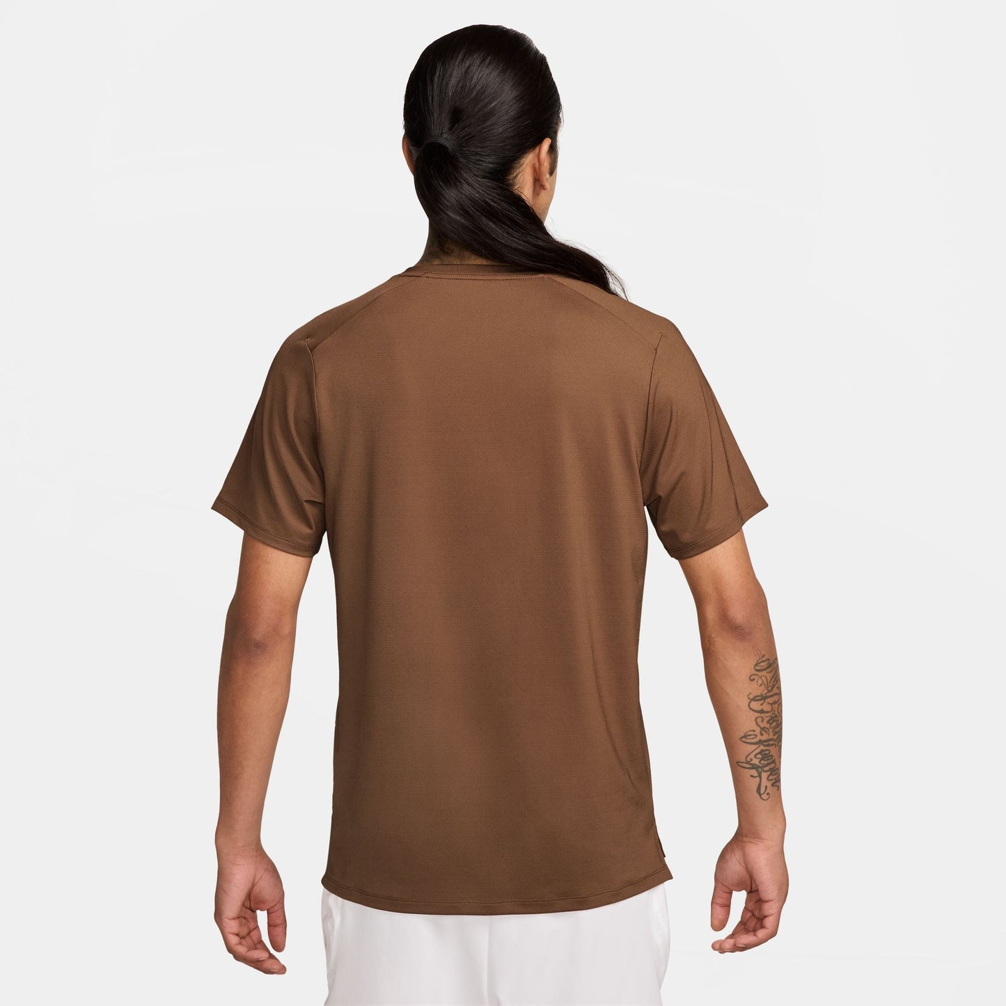 Nike Men's NikeCourt Dri-FIT Advantage Top - British Tan - FZ6910-281