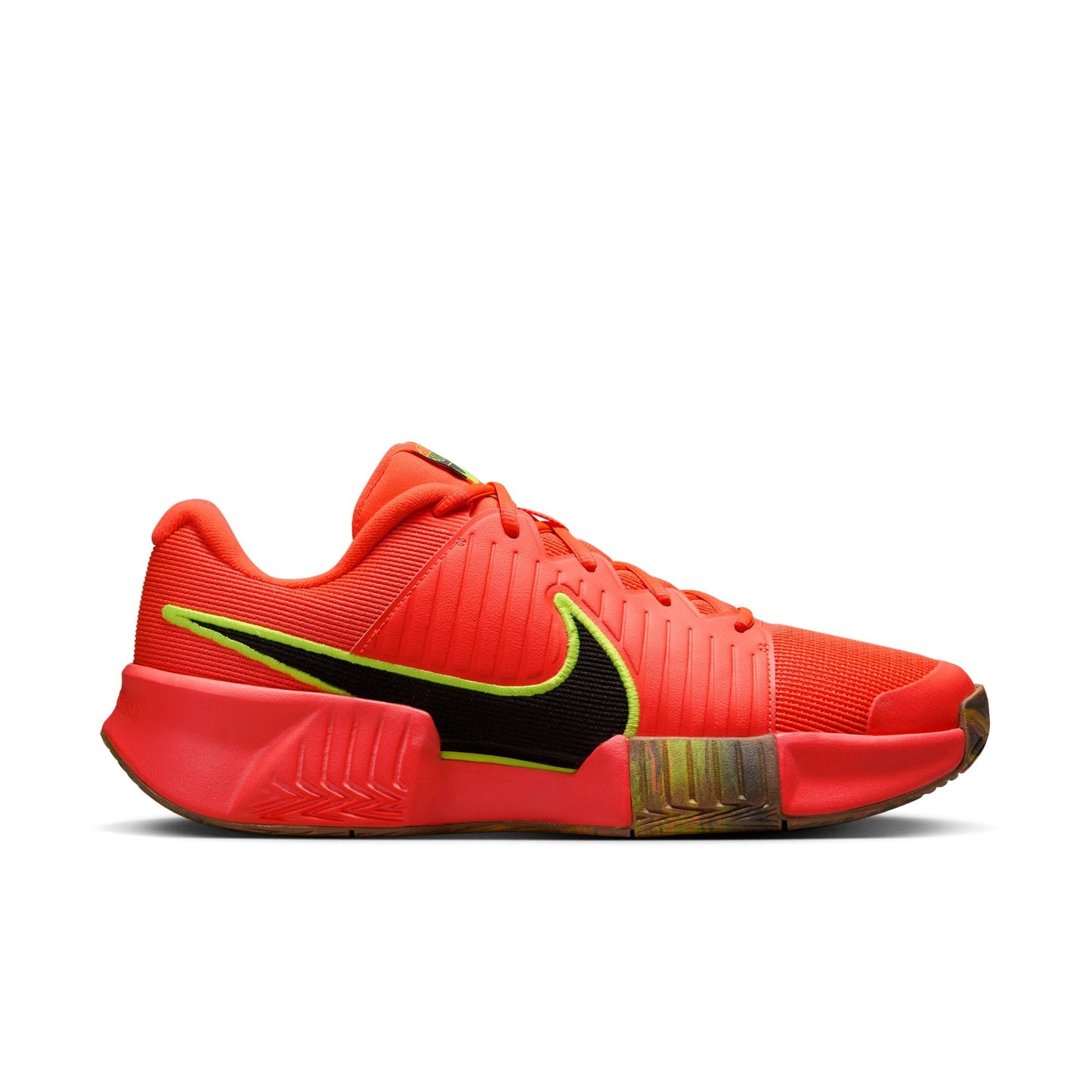 Nike Men's Hard Court Nike Zoom Challenge Pickleball Shoes - Orange - FQ4154-800