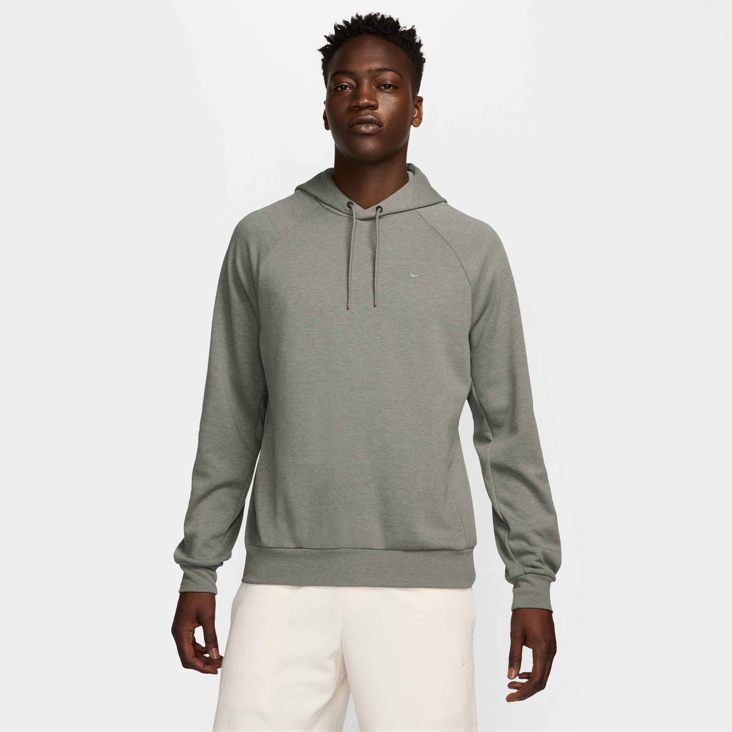Nike Men's Dri-FIT Uv Primary Pull-Over Hoodie - Light Army Htr Light Army - FZ0969-320