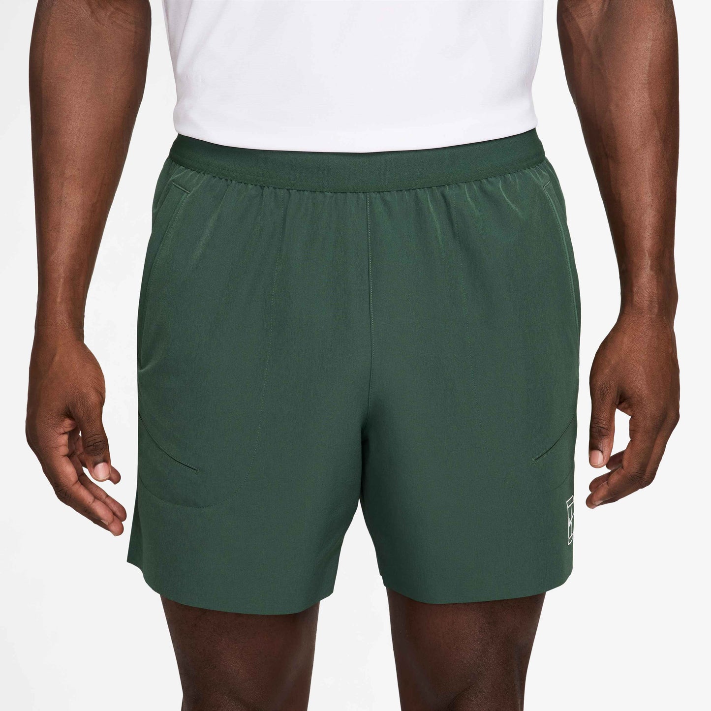 Nike Men's NikeCourt Dri-FIT Advantage 6in Short - Fir - FZ6913-323