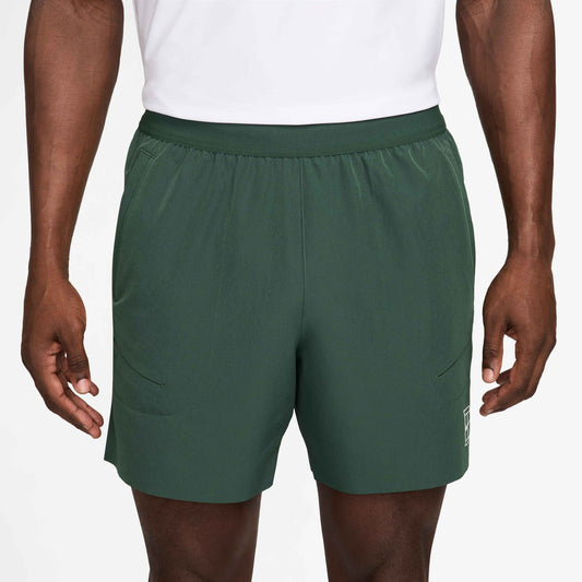 Nike Men's NikeCourt Dri-FIT Advantage 6in Short - Fir - FZ6913-323
