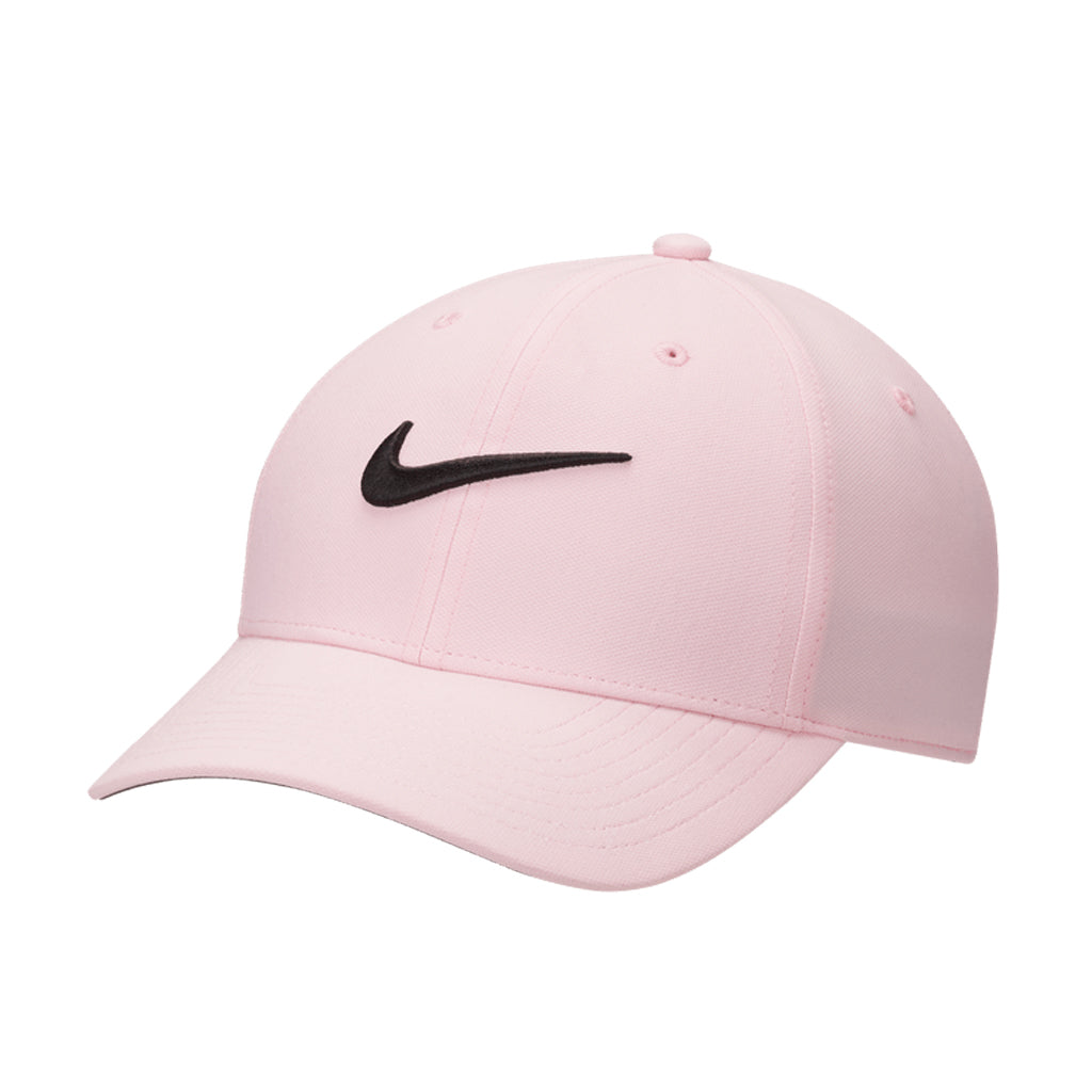 Nike Dri-FIT Club Structured Swoosh Cap - Med Soft Pink Black - FB5625-690