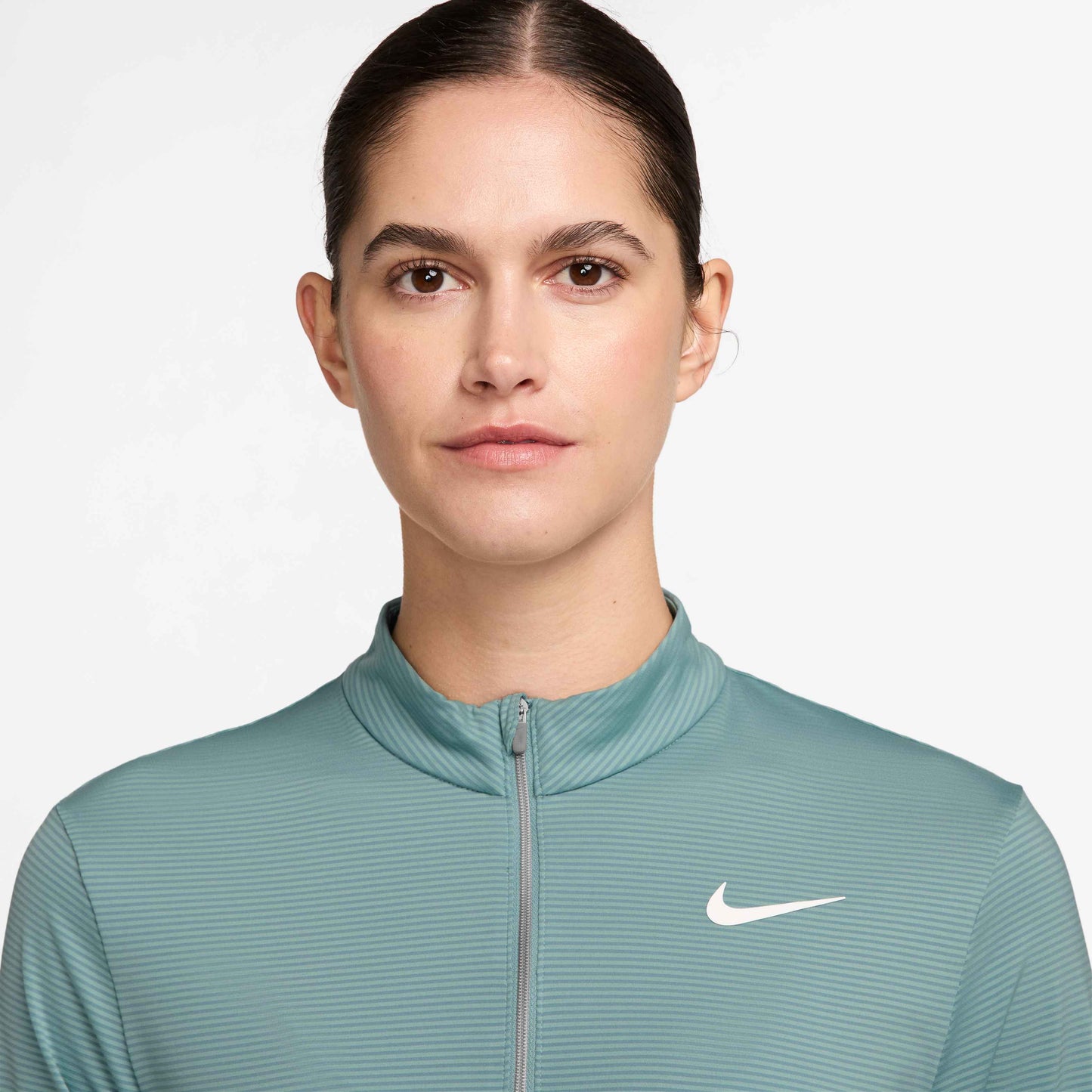 Nike Women's Dri-FIT Victory Half Zip Top - Cannon Blue - HF6586-017