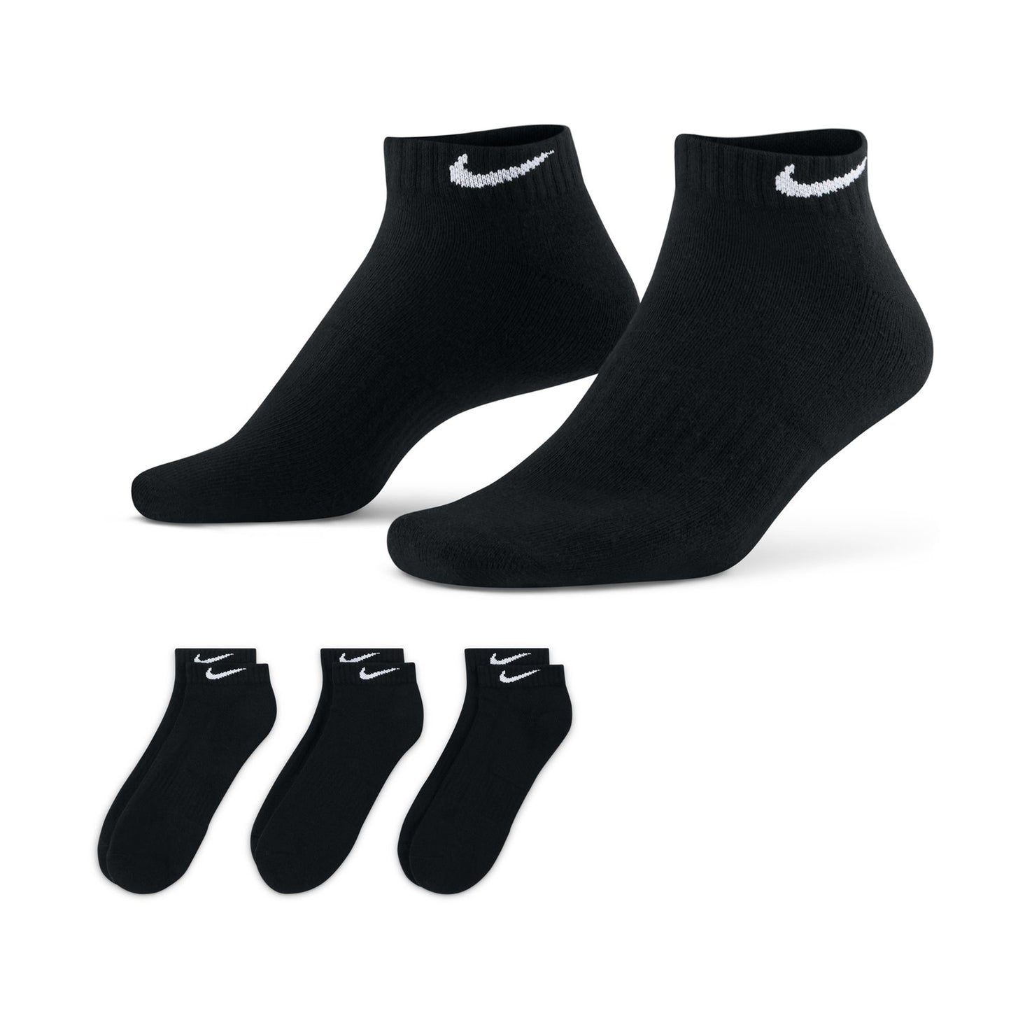 Nike Everyday Cushioned - Black - SX7670-010