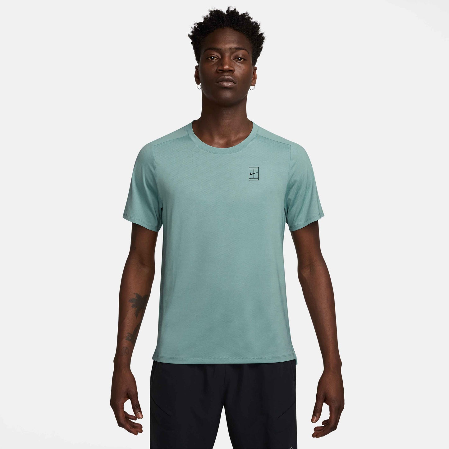 Nike Men's NikeCourt Dri-FIT Advantage Top - Cannon Blue - FZ6910-017