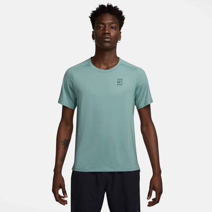Nike Men's NikeCourt Dri-FIT Advantage Top - Cannon Blue - FZ6910-017