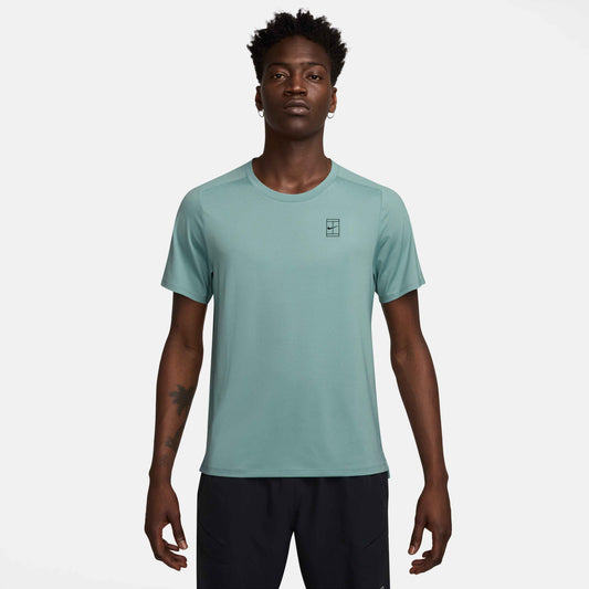 Nike Men's NikeCourt Dri-FIT Advantage Top - Cannon Blue - FZ6910-017
