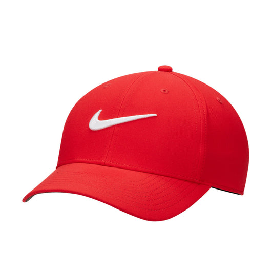 Nike Dri-FIT Club Structured Swoosh Cap - Red - FB5625-657