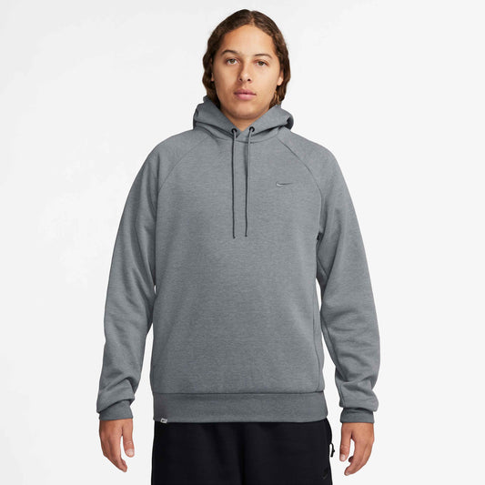 Nike Men's Dri-FIT Uv Primary Pull-Over Hoodie - Cool Grey Htr Cool Grey - FZ0969-065