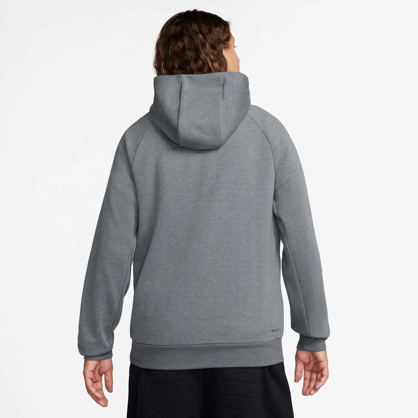 Nike Men's Dri-FIT Uv Primary Pull-Over Hoodie - Cool Grey Htr Cool Grey - FZ0969-065