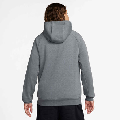 Nike Men's Dri-FIT Uv Primary Pull-Over Hoodie - Cool Grey Htr Cool Grey - FZ0969-065