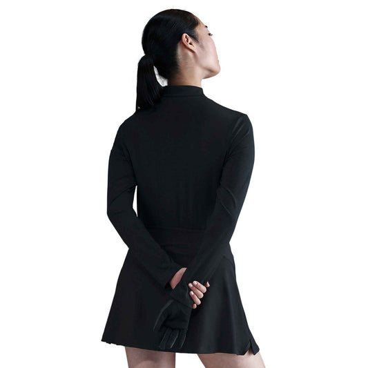 Nike Women's Dri-FIT Victory Half Zip Top - Black - HF6586-010